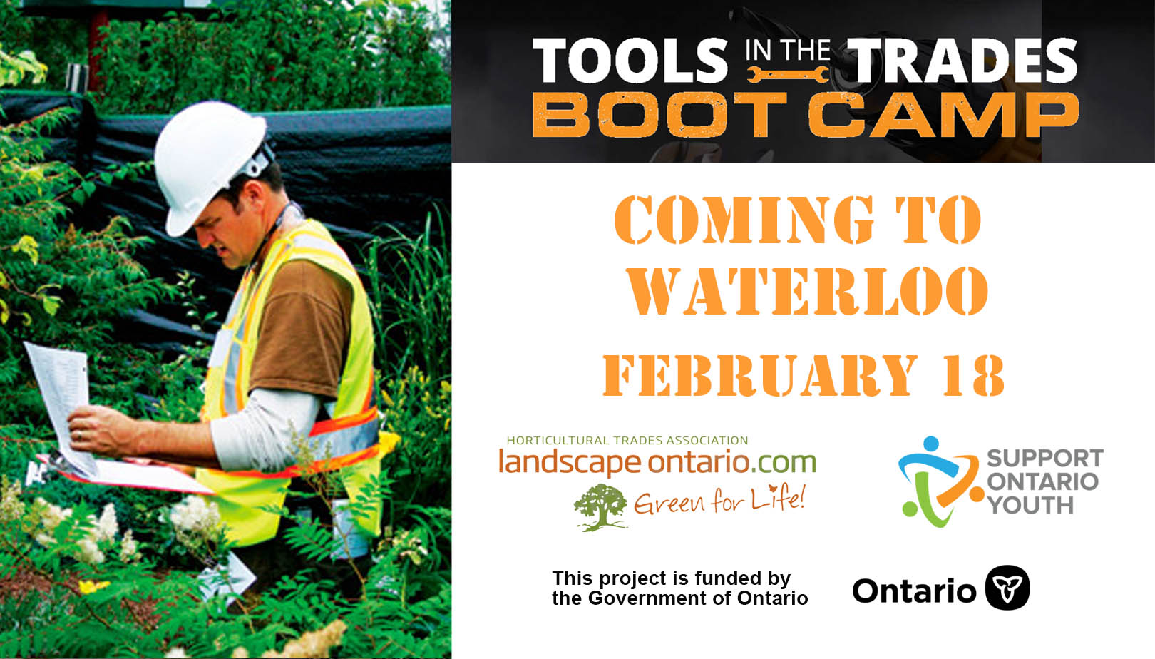 Tools in the Trades Boot Camp - Waterloo