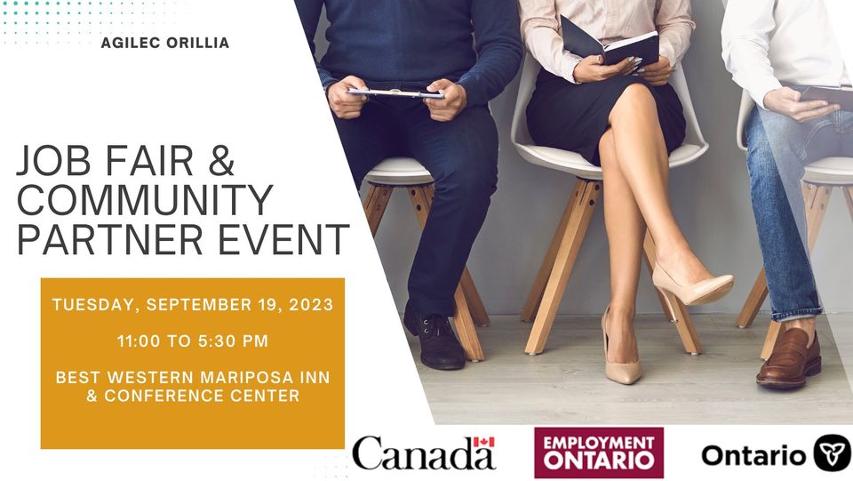 Agilec Orillial Job Fair - Sept 19